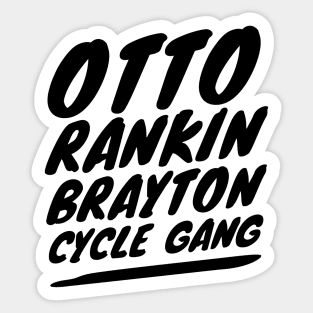 OTTO RANKIN BRAYTON CYCLE GANG GRAPHIC Sticker